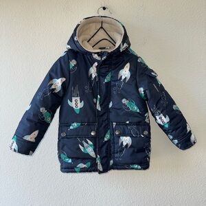 Wippette Kids Rocketship Winter Jacket 2T